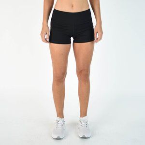 FLEO Black Power High Rise Shorts